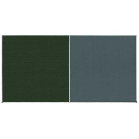 United Visual Products Enclosed Corkboard, 1 Door, 24"x36", 4" Fra UV3415-GOLD-DRKSPR